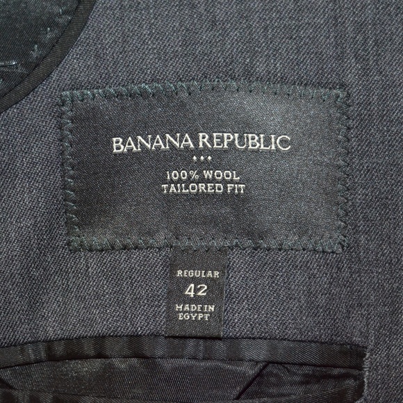 Banana Republic 42R Sport Coat Blazer Suit Jacket - Picture 7 of 8